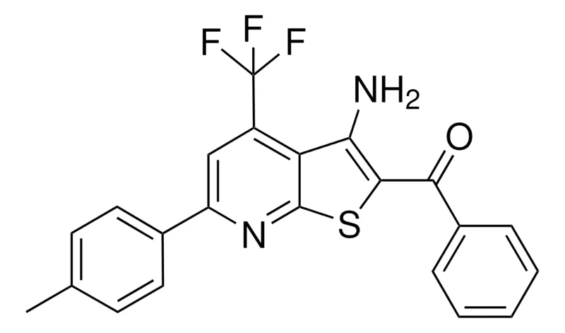 Sigma-Aldrich [3-AMINO-6-(4-METHYLPHENYL)-4-(TRIFLUOROMETHYL)THIENO[2,3-B]PYRIDIN-2-YL](PHENYL)METHANONE，AldrichCPR