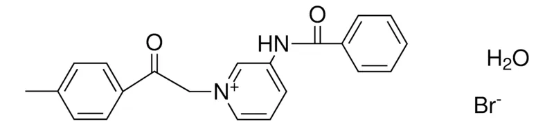 Sigma-Aldrich 3-BENZOYLAMINO-1-(2-OXO-2-P-TOLYL-ETHYL)-PYRIDINIUM, BROMIDE HYDRATE,AldrichCPR