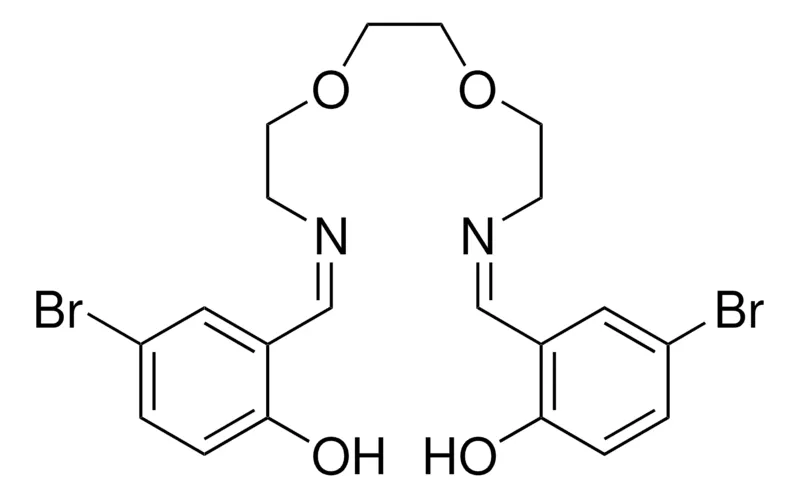 Sigma-Aldrich 2,2'-((1Z,11Z)-5,8-DIOXA-2,11-DIAZADODECA-1,11-DIENE-1,12-DIYL)BIS(4-BROMOPHENOL),AldrichCPR