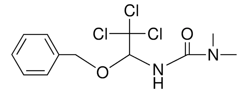 Sigma-Aldrich 3-(1-BENZYLOXY-2,2,2-TRICHLORO-ETHYL)-1,1-DIMETHYL-UREA,AldrichCPR