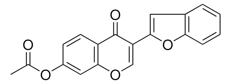 Sigma-Aldrich ACETIC ACID 3-BENZOFURAN-2-YL-4-OXO-4H-CHROMEN-7-YL ESTER,AldrichCPR