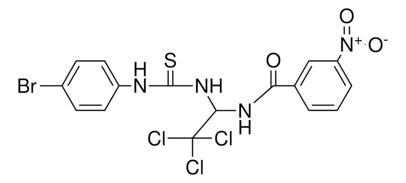 Sigma-Aldrich N-(1-(3-(4-BROMO-PHENYL)-THIOUREIDO)-2,2,2-TRICHLORO-ETHYL)-3-NITRO-BENZAMIDE，AldrichCPR