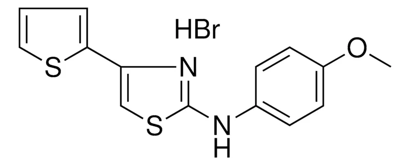 Sigma-Aldrich (4-METHOXY-PHENYL)-(4-THIOPHEN-2-YL-THIAZOL-2-YL)-AMINE, HYDROBROMIDE,AldrichCPR