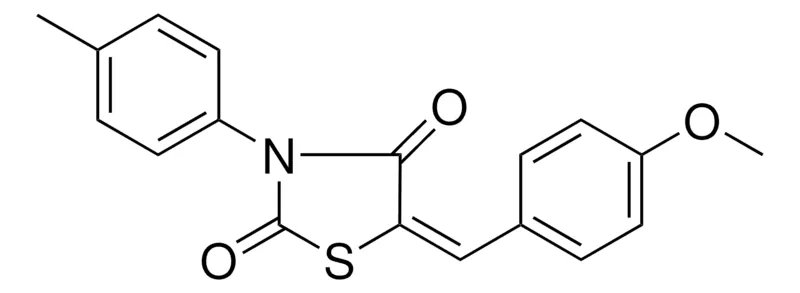 Sigma-Aldrich 5-(4-METHOXY-BENZYLIDENE)-3-P-TOLYL-THIAZOLIDINE-2,4-DIONE,AldrichCPR