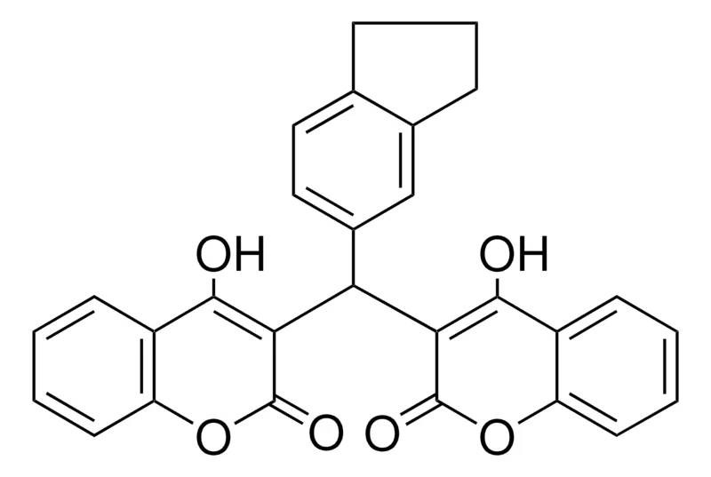 Sigma-Aldrich 3,3'-(5-INDANYLMETHYLENE)BIS(4-HYDROXYCOUMARIN),AldrichCPR
