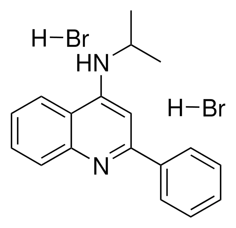 Sigma-Aldrich N-ISOPROPYL-2-PHENYL-4-QUINOLINAMINE DIHYDROBROMIDE,AldrichCPR