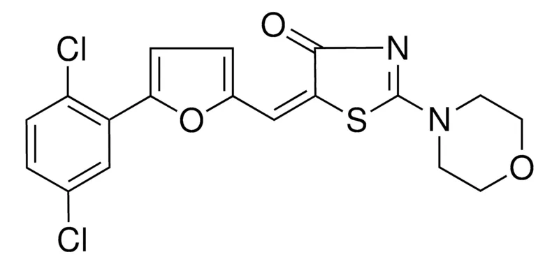 Sigma-Aldrich 5-((5-(2,5-DI-CL-PH)-2-FURYL)METHYLENE)-2-(4-MORPHOLINYL)-1,3-THIAZOL-4(5H)-ONE,AldrichCPR