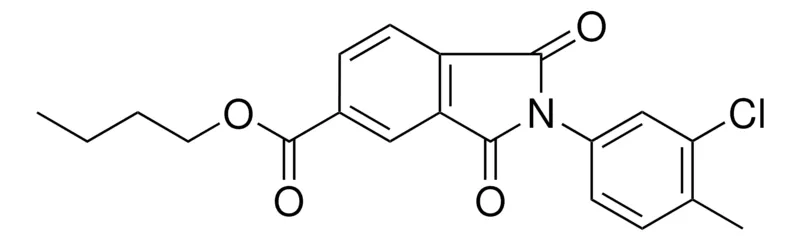 Sigma-Aldrich 2(3-CL-4-ME-PH)-1,3-DIOXO-2,3-DIHYDRO-1H-ISOINDOLE-5-CARBOXYLIC ACID BUTYL ESTER,AldrichCPR