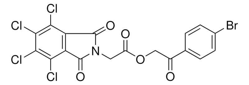 Sigma-Aldrich 2-(4-BROMOPHENYL)-2-OXOETHYL (4,5,6,7-TETRACHLORO-1,3-DIOXO-1,3-DIHYDRO-2H-ISOINDOL-2-YL)ACETATE,AldrichCPR