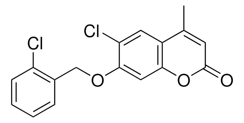 Sigma-Aldrich 6-CHLORO-7-(2-CHLORO-BENZYLOXY)-4-METHYL-CHROMEN-2-ONE,AldrichCPR