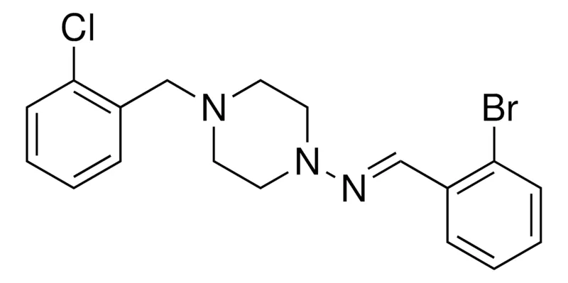 Sigma-Aldrich (2-BROMO-BENZYLIDENE)-(4-(2-CHLORO-BENZYL)-PIPERAZIN-1-YL)-AMINE，AldrichCPR