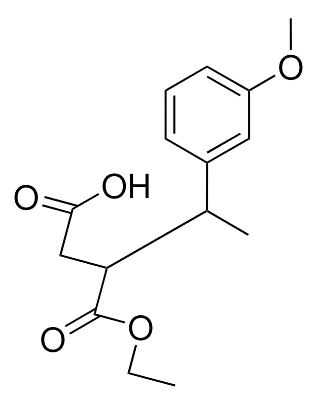 Sigma-Aldrich MONOETHYL 2-(1-(3-METHOXYPHENYL)ETHYL)SUCCINATE, RACEMIC MIXTURE,AldrichCPR