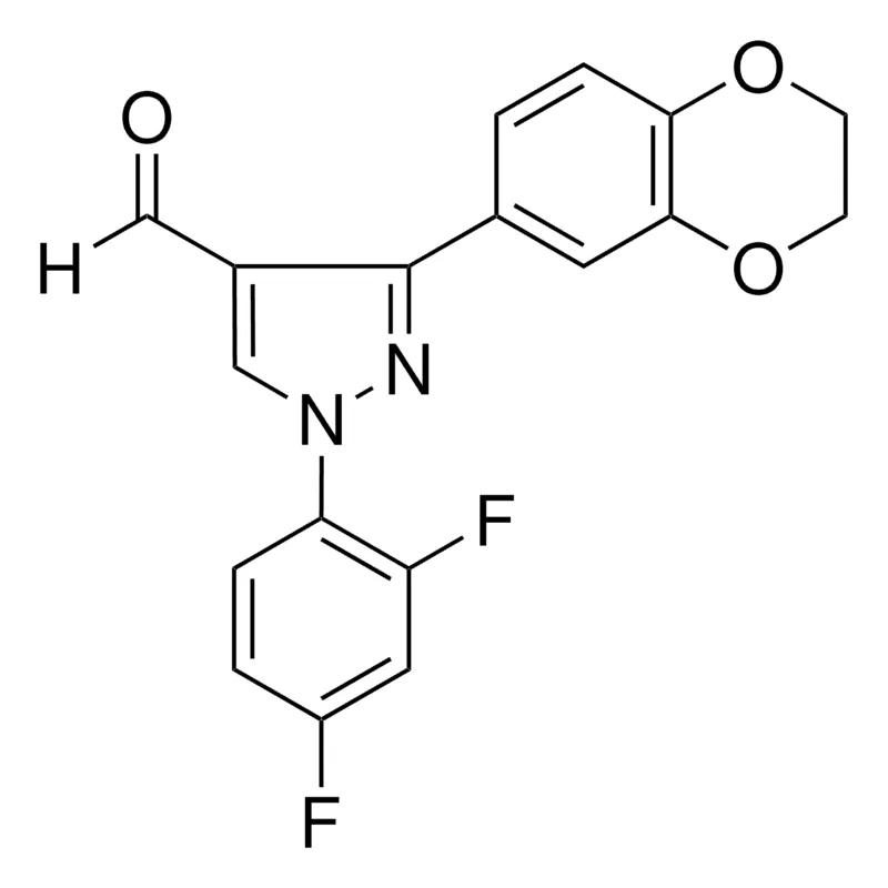 Sigma-Aldrich 1-(2,4-DIFLUOROPHENYL)-3-(2,3-DIHYDRO-1,4-BENZODIOXIN-6-YL)-1H-PYRAZOLE-4-CARBALDEHYDE，AldrichCPR