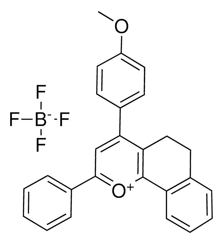 Sigma-Aldrich 5,6-DIHYDRO-4-(4-METHOXYPHENYL)-2-PHENYLNAPHTHO(1,2-B)PYRYLIUM TETRAFLUOROBORATE,AldrichCPR