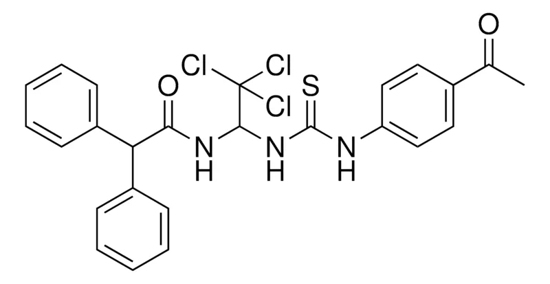 Sigma-Aldrich N(1-(((4-ACETYLANILINO)CARBOTHIOYL)AMINO)-2,2,2-TRI-CL-ET)-2,2-DIPHENYLACETAMIDE，AldrichCPR