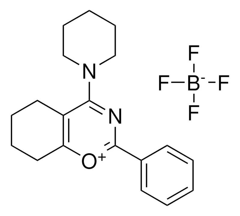 Sigma-Aldrich 2-PH-4-PIPERIDIN-1-YL-5,6,7,8-4H-BENZO(E)(1,3)OXAZIN-1-YLIUM, TETRAFLUORO BORATE,AldrichCPR