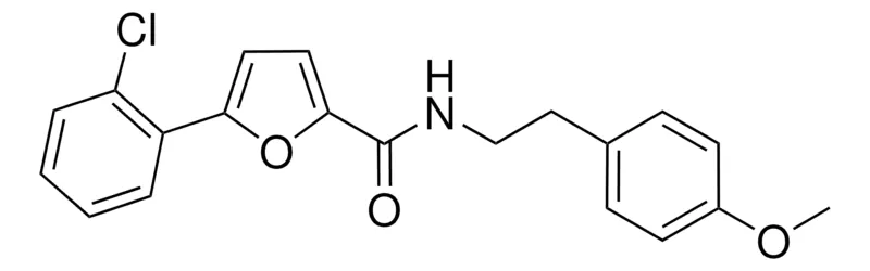 Sigma-Aldrich 5-(2-CHLOROPHENYL)-N-(2-(4-METHOXYPHENYL)ETHYL)-2-FURAMIDE,AldrichCPR