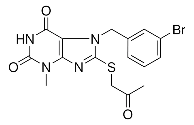 Sigma-Aldrich 7-(3-BR-BENZYL)-3-METHYL-8-(2-OXO-PROPYLSULFANYL)-3,7-DIHYDRO-PURINE-2,6-DIONE,AldrichCPR
