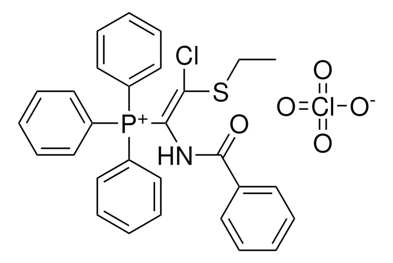 Sigma-Aldrich (1-BENZOYLAMINO-2-CL-2-ETHYLSULFANYL-VINYL)-TRIPHENYL-PHOSPHONIUM, PERCHLORATE,AldrichCPR