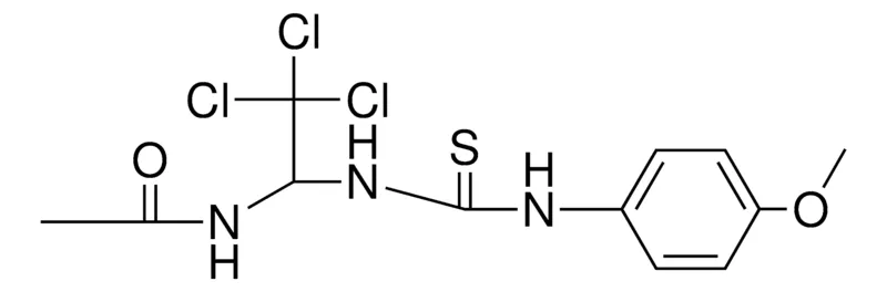 Sigma-Aldrich N-(2,2,2-TRICHLORO-1-(3-(4-METHOXY-PHENYL)-THIOUREIDO)-ETHYL)-ACETAMIDE，AldrichCPR