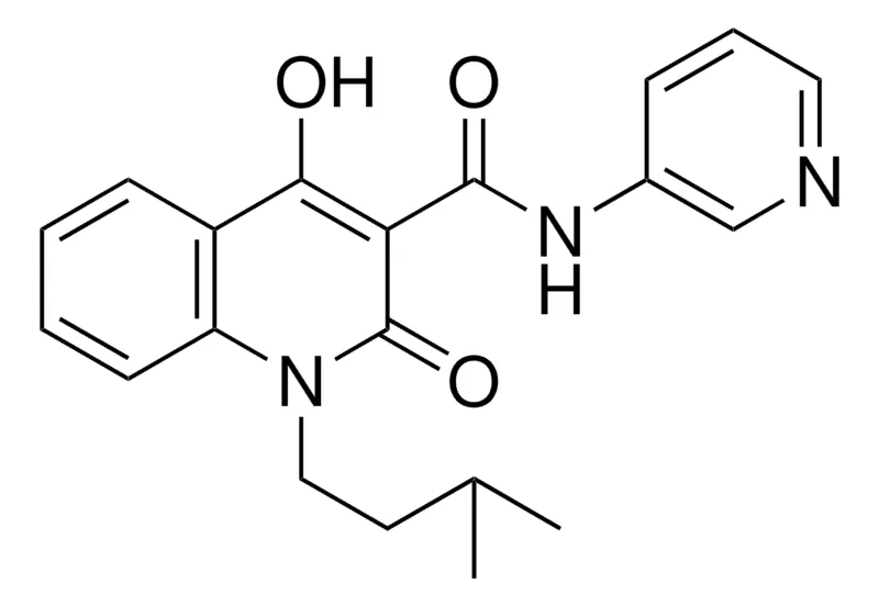 Sigma-Aldrich 4-HYDROXY-1-ISOPENTYL-2-OXO-N-(3-PYRIDINYL)-1,2-DIHYDRO-3-QUINOLINECARBOXAMIDE,AldrichCPR