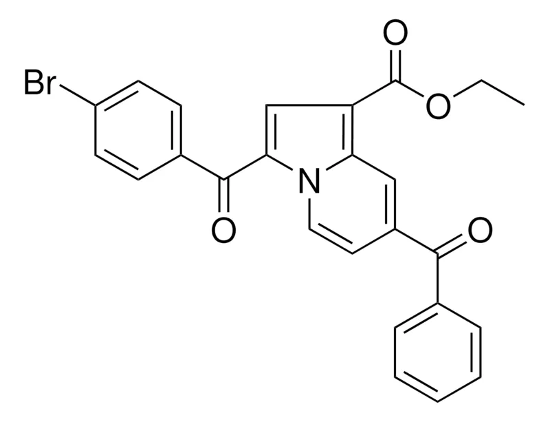 Sigma-Aldrich ETHYL 7-BENZOYL-3-(4-BROMOBENZOYL)-1-INDOLIZINECARBOXYLATE,AldrichCPR