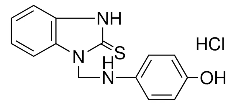 Sigma-Aldrich 1-(P-HYDROXYANILINOMETHYL)-2-(3H)-BENZIMIDAZOLETHIONE HYDROCHLORIDE,AldrichCPR