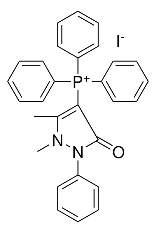 Sigma-Aldrich (1,5-DI-ME-3-OXO-2-PH-2,3-DIHYDRO-1H-PYRAZOL-4-YL)-TRIPHENYL-PHOSPHONIUM, IODIDE,AldrichCPR