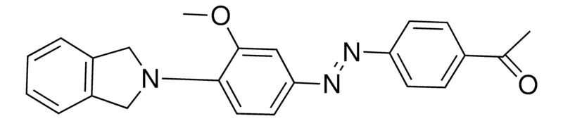 Sigma-Aldrich 4'-(4-(2-ISOINDOLINYL)-3-METHOXYPHENYLAZO)ACETOPHENONE,AldrichCPR