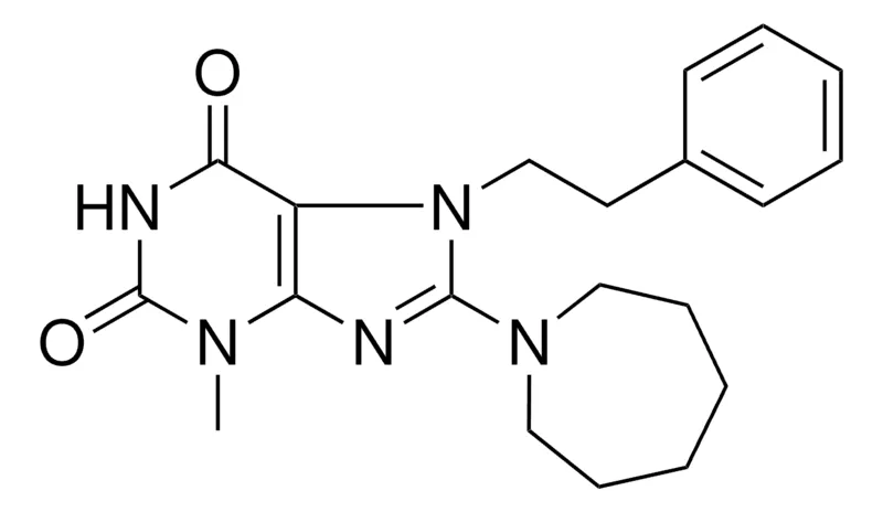 Sigma-Aldrich 8-AZEPAN-1-YL-3-METHYL-7-PHENETHYL-3,7-DIHYDRO-PURINE-2,6-DIONE,AldrichCPR