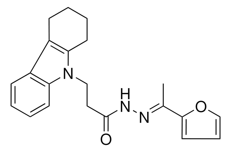 Sigma-Aldrich N'-(1-(2-FURYL)ETHYLIDENE)3(1,2,3,4-TETRAHYDRO-9H-CARBAZOL-9-YL)PROPANOHYDRAZIDE,AldrichCPR