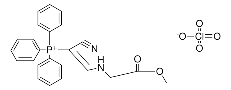 Sigma-Aldrich (CYANO-2-(METHOXYCARBONYLMETHYL-AMINO)-VINYL)-TRIPHENYL-PHOSPHONIUM, PERCHLORATE,AldrichCPR