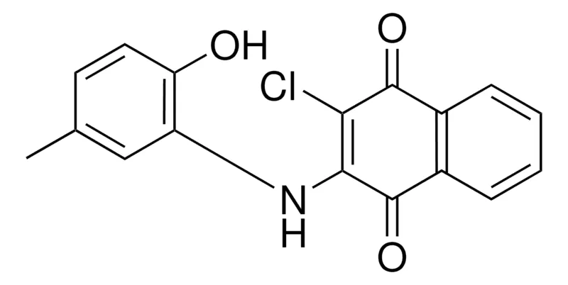 Sigma-Aldrich 2-CHLORO-3-(2-HYDROXY-5-METHYLANILINO)-1,4-NAPHTHOQUINONE,AldrichCPR