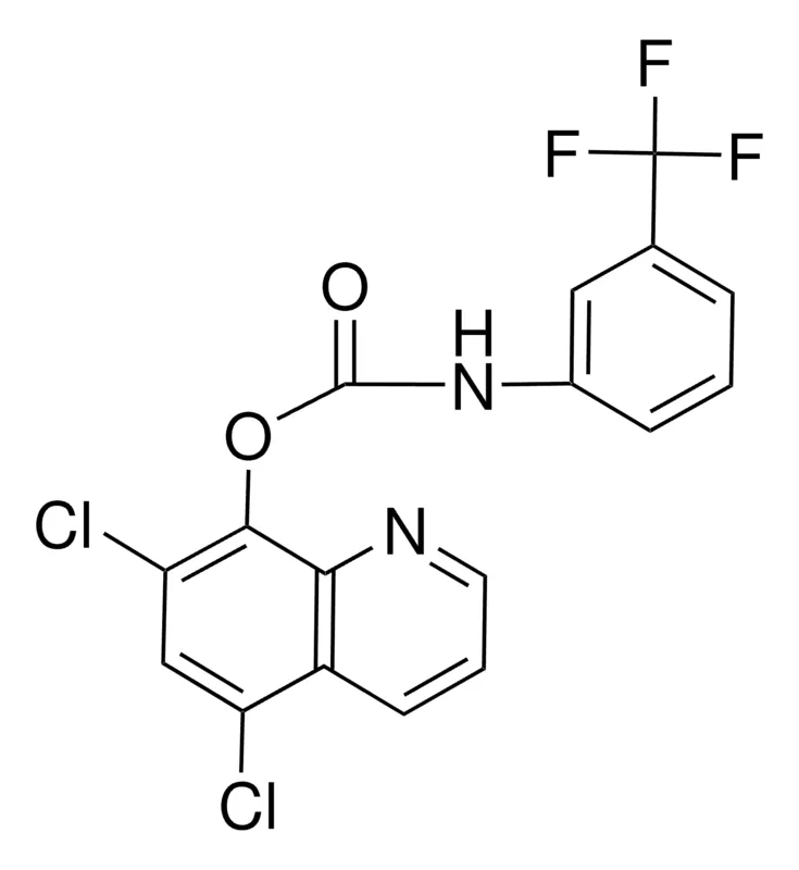 Sigma-Aldrich 5,7-DICHLORO-8-QUINOLYL N-(3-TRIFLUOROMETHYLPHENYL)CARBAMATE,AldrichCPR