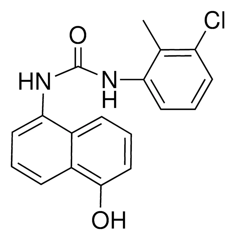 Sigma-Aldrich 1-(3-CHLORO-2-METHYLPHENYL)-3-(5-HYDROXY-1-NAPHTHYL)UREA,AldrichCPR