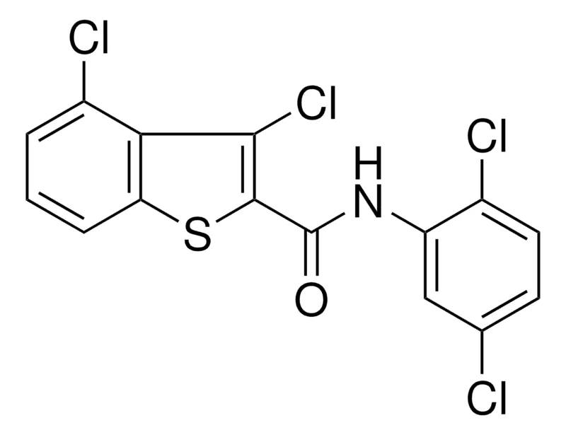 Sigma-Aldrich 3,4-DICHLORO-N-(2,5-DICHLOROPHENYL)-1-BENZOTHIOPHENE-2-CARBOXAMIDE,AldrichCPR