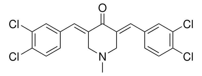 Sigma-Aldrich 3,5-BIS(3,4-DICHLOROBENZYLIDENE)-1-METHYL-4-PIPERIDINONE,AldrichCPR
