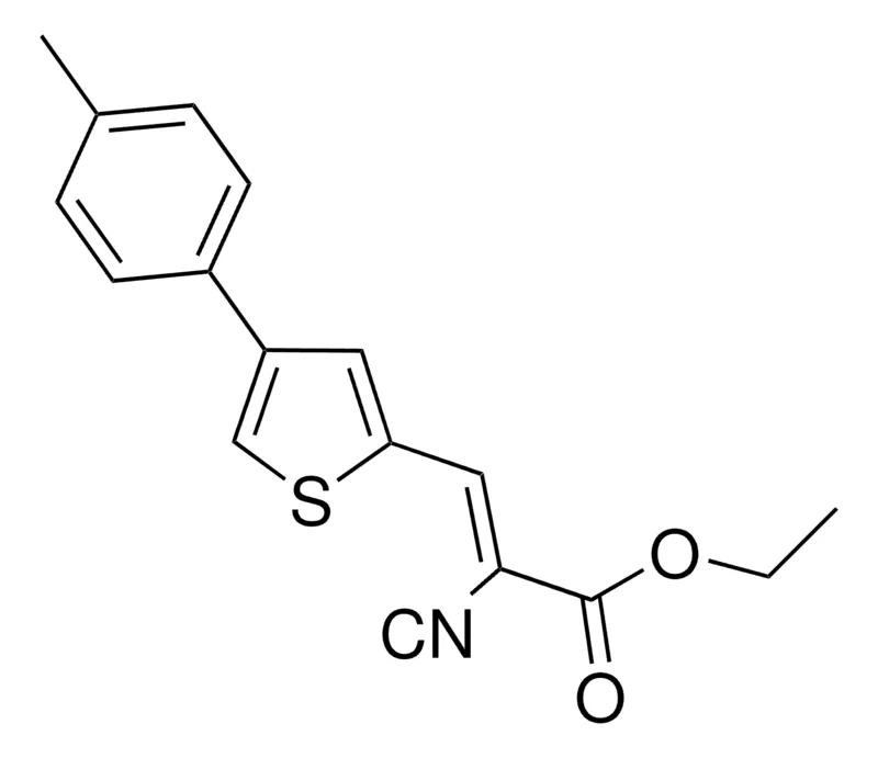 Sigma-Aldrich ETHYL 2-CYANO-3-(4-(4-METHYLPHENYL)-2-THIENYL)-2-PROPENOATE,AldrichCPR