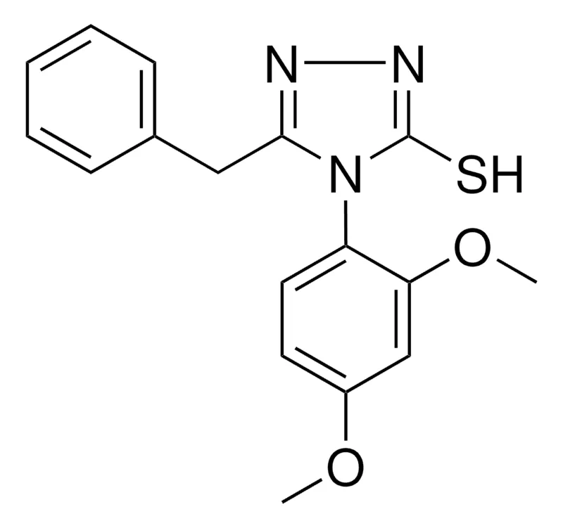 Sigma-Aldrich 5-BENZYL-4-(2,4-DIMETHOXY-PHENYL)-4H-(1,2,4)TRIAZOLE-3-THIOL,AldrichCPR