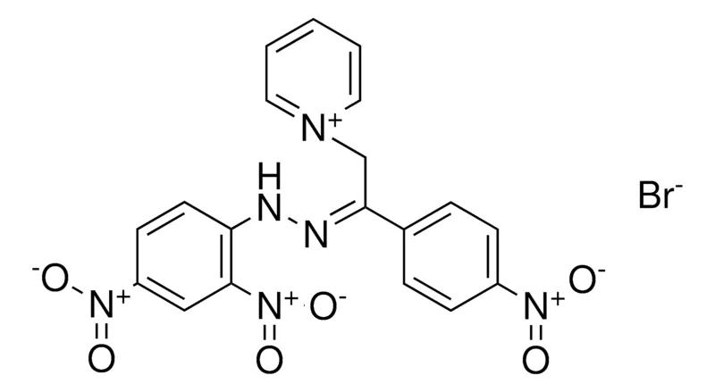 Sigma-Aldrich 1-(2-((2,4-DINITRO-PH)-HYDRAZONO)-2-(4-NITRO-PHENYL)-ETHYL)-PYRIDINIUM, BROMIDE,AldrichCPR