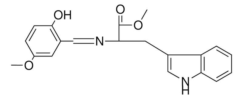 Sigma-Aldrich 2-((2-HO-5-MEO-BENZYLIDENE)-AMINO)-3-(1H-INDOL-3-YL)-PROPIONIC ACID METHYL ESTER,AldrichCPR