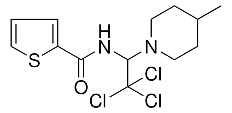 Sigma-Aldrich THIOPHENE-2-CARBOXYLIC ACID (2,2,2-TRICHLORO-1-(4-ME-PIPERIDIN-1-YL)-ET)-AMIDE,AldrichCPR