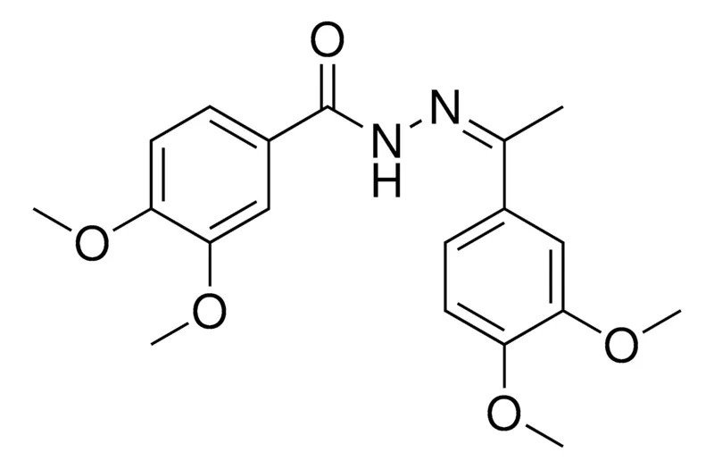 Sigma-Aldrich 3,4-DIMETHOXY-BENZOIC ACID (1-(3,4-DIMETHOXY-PHENYL)-ETHYLIDENE)-HYDRAZIDE,AldrichCPR