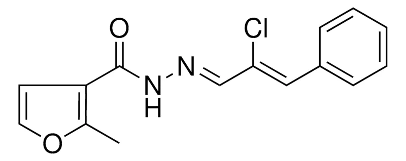 Sigma-Aldrich 2-METHYL-FURAN-3-CARBOXYLIC ACID (2-CHLORO-3-PHENYL-ALLYLIDENE)-HYDRAZIDE,AldrichCPR