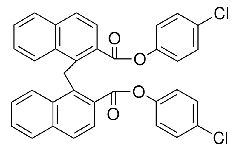 Sigma-Aldrich BIS(4-CHLOROPHENYL) 1,1'-METHYLENEDI-2-NAPHTHOATE,AldrichCPR