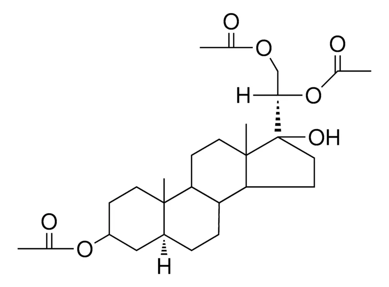 Sigma-Aldrich 17-BETA-HYDROXY-5-ALPHA,17-ALPHA-PREGNANE-3-BETA,20-ALPHA,21-TRIYL TRIACETATE，AldrichCPR