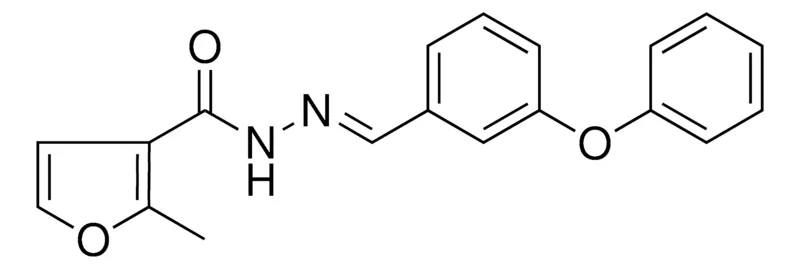 Sigma-Aldrich 2-METHYL-FURAN-3-CARBOXYLIC ACID (3-PHENOXY-BENZYLIDENE)-HYDRAZIDE,AldrichCPR