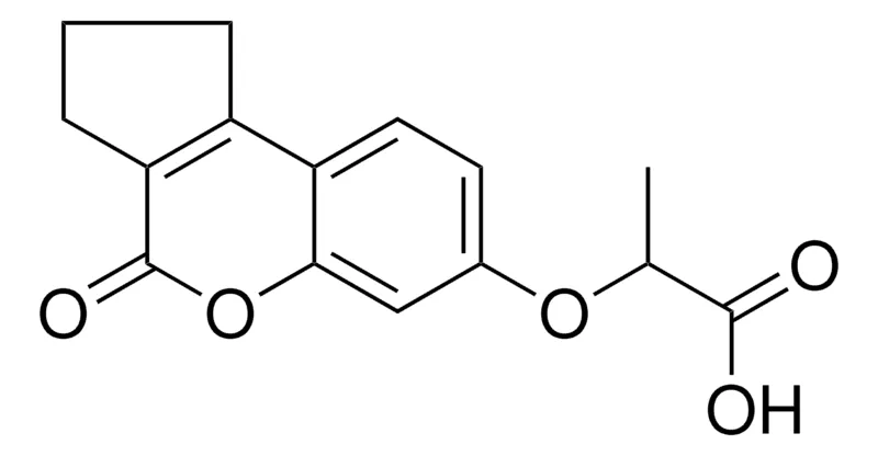 Sigma-Aldrich 2-(4-OXO-1,2,3,4-TETRAHYDRO-CYCLOPENTA(C)CHROMEN-7-YLOXY)-PROPIONIC ACID,AldrichCPR