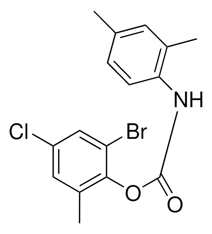 Sigma-Aldrich 2-BROMO-4-CHLORO-6-METHYLPHENYL N-(2,4-DIMETHYLPHENYL)CARBAMATE,AldrichCPR