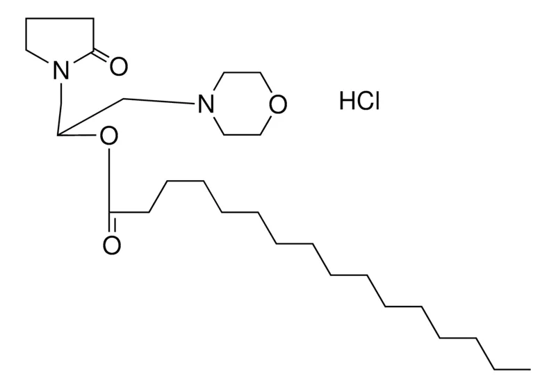 Sigma-Aldrich HEXADECANOIC ACID 1-MORPHOLIN-4-YLMETHYL-2-(2-OXO-PYRROLIDIN-1-YL)-ET ESTER, HCL,AldrichCPR